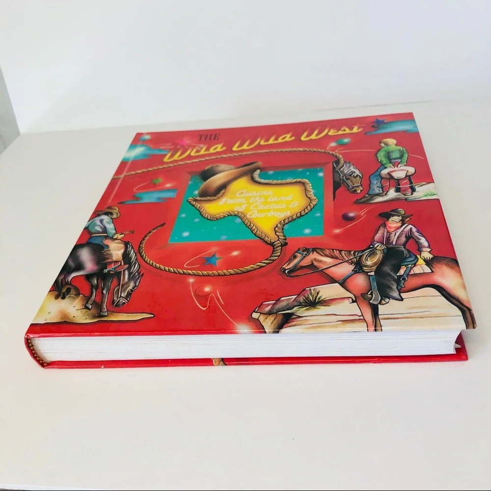 Wild Wild West Cookbook Cactus &‎ Cowboys 1990s Junior League